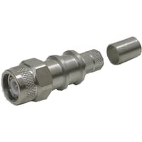 Amphenol - Times Microwave Systems Connector, TNC, Plug, Crimp, Non-Solder, Hex-knurl, Braid, LMR-400 Series