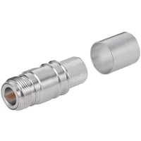 Amphenol - Times Microwave Systems Crimp Connector, N-Female Jack, Non, Solder Pin, LMR-600 Series