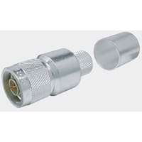 Amphenol - Times Microwave Systems Connector, N-Male Plug, Crimp, Knurled, coupling, Nut/Non-Solder, LMR-600 Series