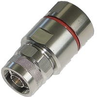 Amphenol - Times Microwave Systems Connector, N-Male Plug, Clamp, Non-Solder, 2-Piece, Design, LMR-600 Series