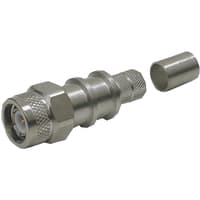 Amphenol - Times Microwave Systems Connector, TNC, Plug, Crimp, Non-Solder, Hex-Knurl, No Braid, LMR-600 Series