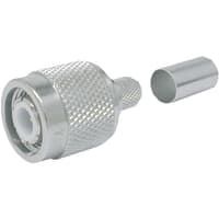 Amphenol - Times Microwave Systems Crimp Connector, TNC-Male Plug, No Braid, LMR-195 Series