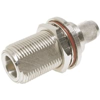 Amphenol - Times Microwave Systems Connector, N-Female Jack, Crimp, Bulkhead/Non-Solder, pin, LMR-400 Series