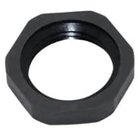 Mencom Cable Gland Set1-2 NPT PLASTIC LOCK NUT BLACK