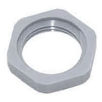 Mencom Cable Gland Set3-8 NPT PLASTIC LOCK NUT GRAY