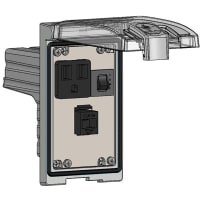 Mencom Panel Interface ConnectorsSMPLX; RJ45; 3A; LP1