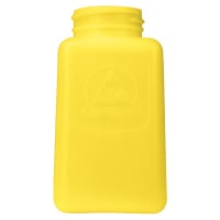 Menda BOTTLE ONLY, DURASTATIC, YELLOW DISSIPATIVE, HDPE, 6OZ