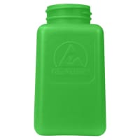 Menda BOTTLE ONLY, DURASTATIC, GREEN DISSIPATIVE, HDPE, 6OZ