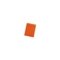 Menda VINYL POUCH, 9-3/4INx13-1/4IN, ORANGE, PACK OF 25