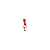 Menda LANYARD, BREAKAWAY FLAT, 3/8IN WIDE, CLIP, RED