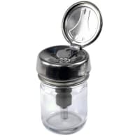 Menda One-Touch, 1 oz Round Glass Bottle With PFA Stem