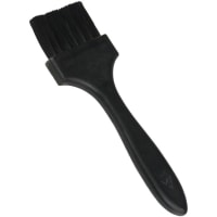 Menda ESD BRUSH, CONDUCTIVE, FLAT HANDLE, BLACK SOFT NYLON BRISTLES, 2 IN