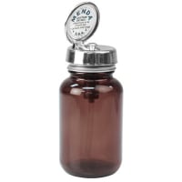 Menda Liquid Dispenser; Pure-Touch; Impact Resisitant; Amber 4oz.