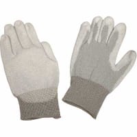 Menda Gloves; Small; Non-Slip Polyurethane Coating with ESD