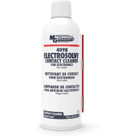 MG Chemicals Contact Cleaner, Electrosolve, plastic safe, zero residue, 12 oz aerosol