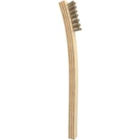 MG Chemicals Brush; hog hair bristle 1-3/8x7/16x5/16; wood handle 7-3/4 in length