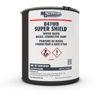 MG Chemicals Conductive Coating, Super Shield Water Based Nickel, 28.7 oz (850ml), Gray