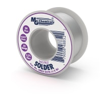 MG Chemicals SOLDER, 22 AWG, 0.032 DIA, SN63/PB37, 1/2 LBS