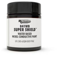 MG Chemicals Conductive Coating, Super Shield Water Based Nickel, 0.5 oz (15mL), Gray, Jar