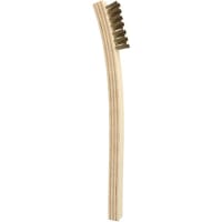 MG Chemicals Brush; brass bristle 1-3/8x7/16x5/16; wood handle 7-3/4 in length