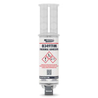 MG Chemicals Thermal Adhesive, 2-Part, Thermally Conductive Resin + Hardener, Syringe, 25ML