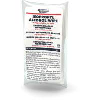 MG Chemicals Wipe, Pre-Saturated, Isopropyl Alcohol, Individually Wrapped, 5x6in, 25 Wipes