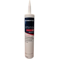 MG Chemicals Chemical, Adhesive, Sealant, Cartridge, Wt 10.1Oz., High Temperature, Silicone