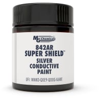 MG Chemicals Super Shield Silver Conductive Coating, 0.4 oz (12mL), Suppress EMI/RFI Emissions