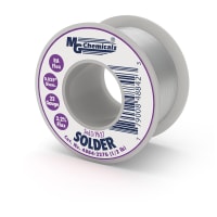 MG Chemicals SOLDER, 23 AWG, 0.025 DIA, SN63/PB37, 1/2 LBS