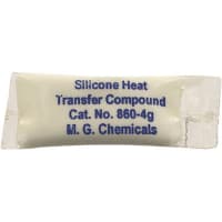 MG Chemicals Chemical, Grease, Heatsink Compound, Wt 4g, Methylpolysiloxane/Zinc Oxide