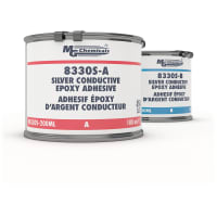 MG Chemicals Silver Conductive Epoxy, 4hr Work Life, Extreme Conductivity, 6.76 oz (200mL)