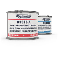 MG Chemicals Silver Conductive Epoxy, 4hr Working Time, High Conductivity, 6.76 oz (200mL)