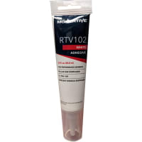 MG Chemicals Chemical, Adhesive, Sealant, Tube, Wt 2.8Oz., High Tensile Strength, Silicone