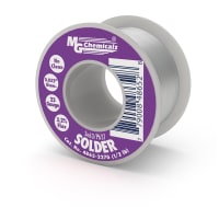 MG Chemicals SOLDER, 22 AWG, 0.032 DIA, SN63/PB37, 1/2 LBS, NO CLEAN