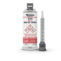 MG Chemicals Epoxy Resin, Fast Setting, 2-Part, Resin + Hardener, Syringe, 50ML