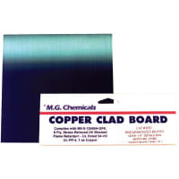 MG Chemicals Protoboard, Copper-Clad, Board 6"Lx6"Wx1/16"T, FR4