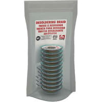 MG Chemicals Desoldering Braid; Superwick; Static Free; No Clean; 1.27MM x 050 in; YL; 10 Pk