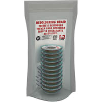 MG Chemicals Desoldering Braid; Superwick; Static Free; No Clean; 2.5MM x .100 in; BL; 10 Pk