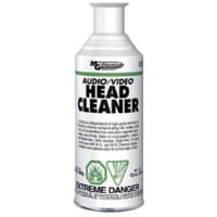 MG Chemicals Audio Video Head Cleaner, plastic safe, zero residue, 12 oz aerosol