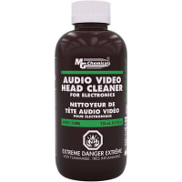 MG Chemicals Audio Video Head Cleaner, plastic safe, zero residue, 8.4 oz liquid