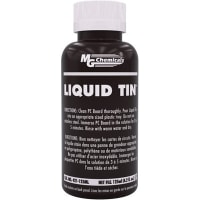 MG Chemicals Liquid Tin, Works in 5 min or less at room temp, 4.2 oz (125 mL), Liquid, Bottle