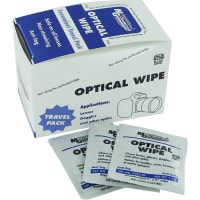 MG Chemicals Wipe;Optical;Pre-Saturated;Individually Wrapped;25 Wipes