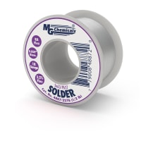 MG Chemicals SOLDER, 18 AWG, 0.05 DIA, SN63/PB37, 1/2 LBS