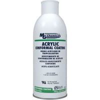 MG Chemicals Acrylic Conformal Coating, 12 oz (0.35L), Aerosol, IPC 830, Tack Free 3-5 min, Clear