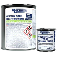 MG Chemicals Clear Conformal Coating Epoxy Kit, 4:1 Mix Ratio, 38 oz (1.125L), 5 Yr SL