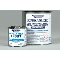 MG Chemicals Epoxy;Optically Clear;Encapsulating & Potting Comp;4:1 Ratio;Liquid;1125 ml.