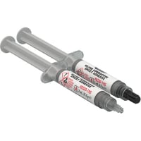 MG Chemicals Silver Conductive Epoxy, 10 Min Pot Life, Conductivity Syringe, 0.2 Oz. (6 mL)