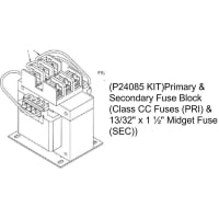 MGM Transformer Company Dual pole primary fuse block and secondary fuse block - fits 150VA +