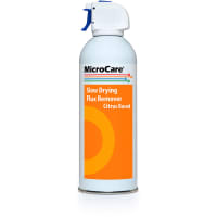 MicroCare Flux Remover (Citrus-Based), Slow Drying, 10oz Aerosol, .61lb can, 12 cans/BX