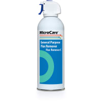 MicroCare Flux Remover- Gen Purpose Flux Remover C, 10.5oz Aerosol, .66lb can, 12 cans/BX